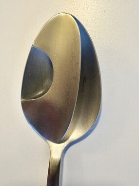 Vintage Moustache Spoon: Keeps Moustache Dry + Groomed! Stainless Built-in Guard
